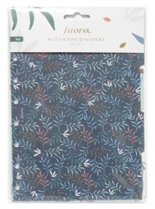 Filofax A5 Notebook avdelare Botanical