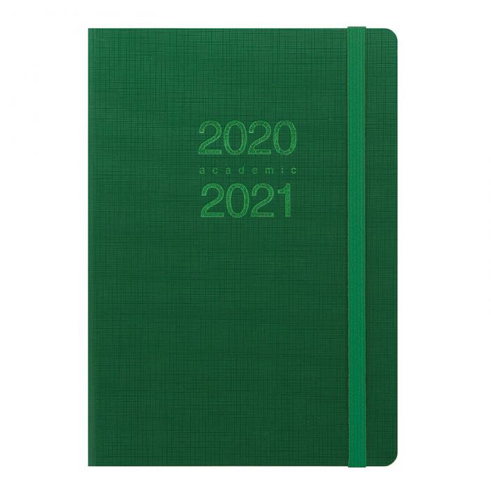 Letts Kalender Letts Memo A5 grn studieret 2020-2021 - Kalenderkungen.se