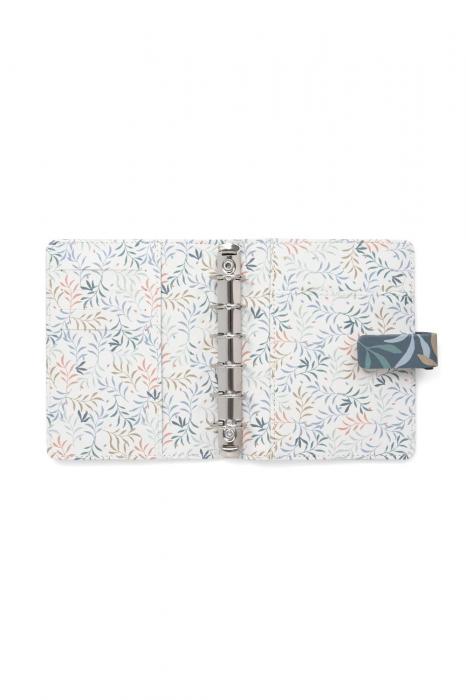 Filofax Botanical pocket Organiser Blue 