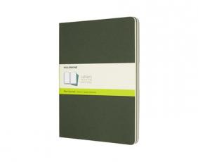 Moleskine Cahier XL olin Grön