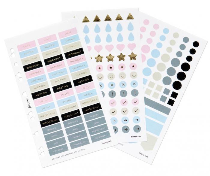 Filofax Stickers Centenntial Col