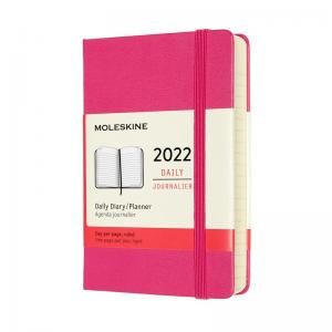 Moleskine Daily Pink Hard Pocket 2022
