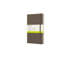 Moleskine Plain Classic Notebook Large - Brun