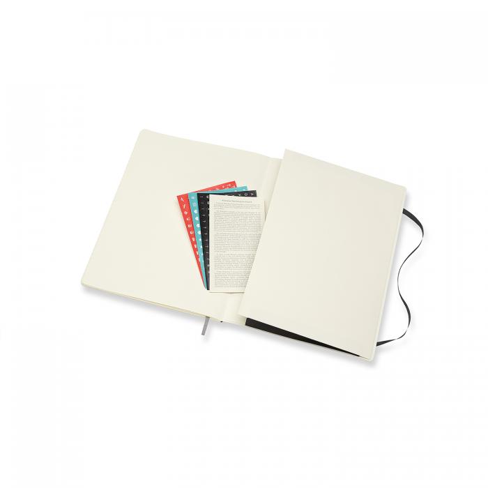 Moleskine Monthly Notebook XL svart soft 2021