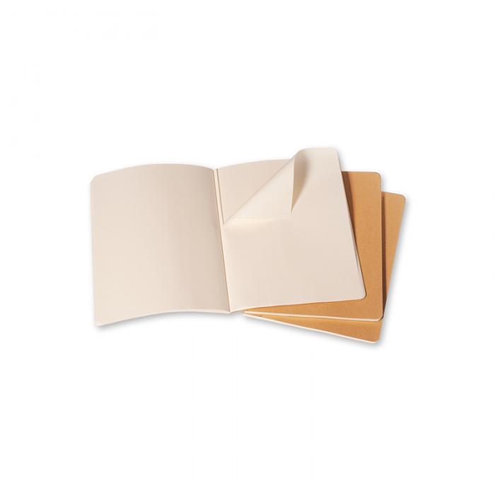 Moleskine Cahier Journal Plain X-Large Kraft Brown