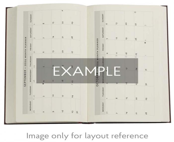 Kalender Paperblanks 18-months Ultra Anemone Vertical