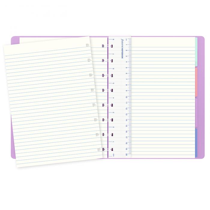 Filofax A5 Classic Notebook Linjerad Orchid 