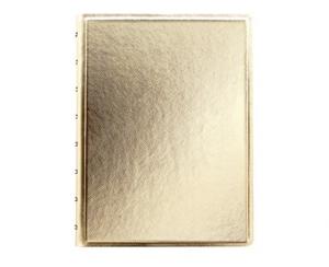 Saffiano A5 Notebook Gold