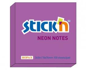 Notesblock 76x76 Lila neon