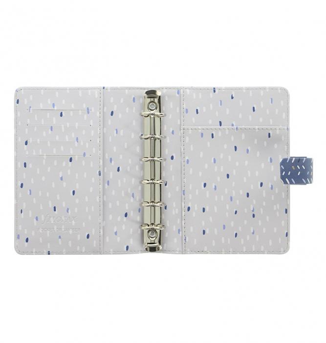 Filofax Indigo Pocket Frost