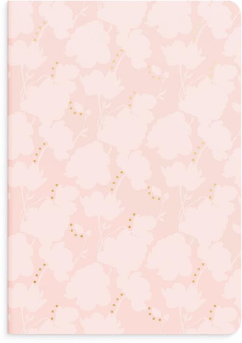 Notebook Flower & Notes A5 2-pack 