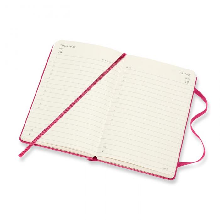 Moleskine Daily Pink Hard Pocket 2022