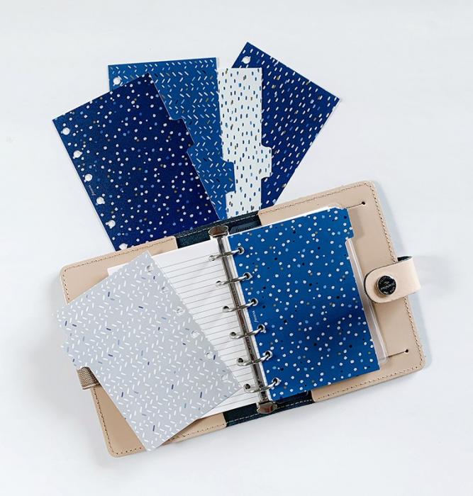 Filofax Pocket Indigo Dividers