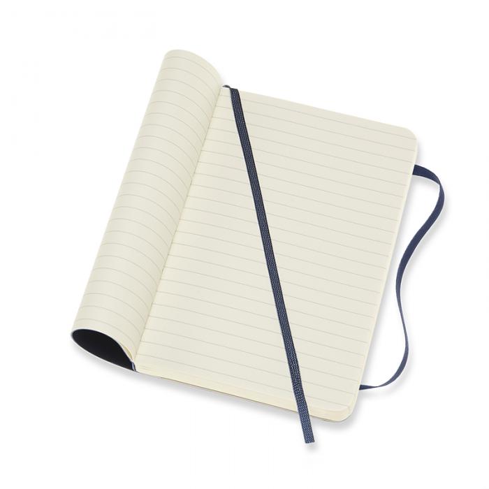 Moleskine Notebook Pocket Soft Cover - Bl - Linjerad