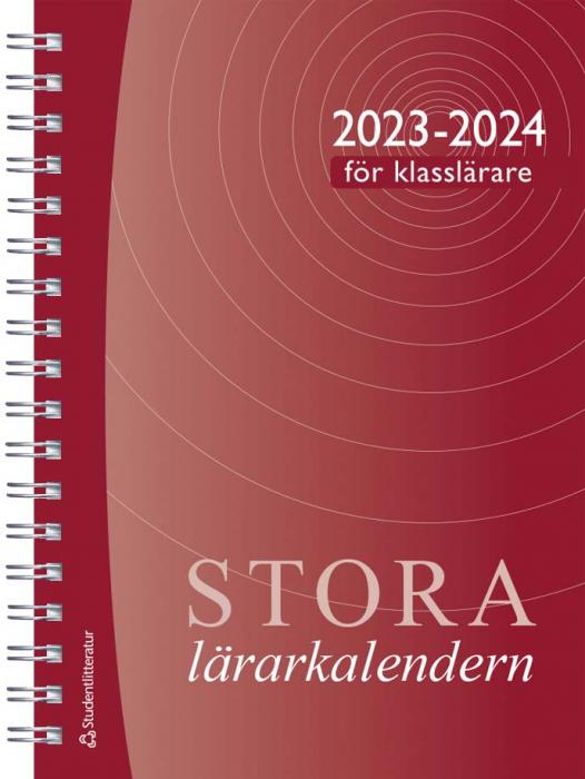 Stora lrarkalendern fr klasslrare 2023-2024