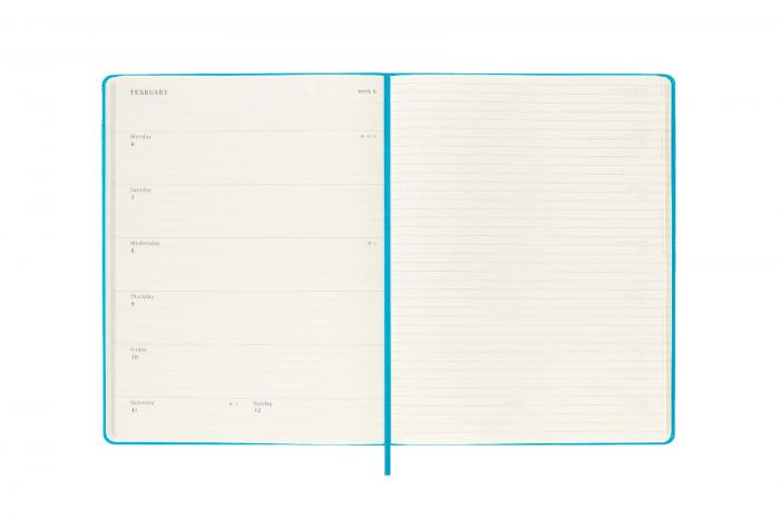 Moleskine Veckokalender XL Bl hard 22/23