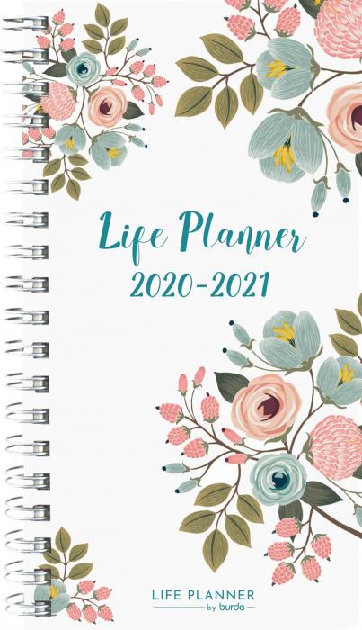 Burde Publishing AB Life planner Slim 2020-2021 - Kalenderkungen.se