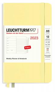 Kalender Leuchtturm1917 A6 vecka/notes Vanilla 2023
