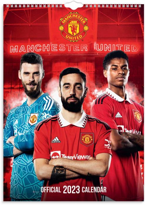 Väggkalender Manchester United 2023