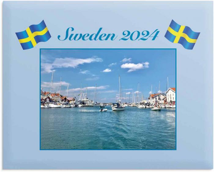 Vggkalender Sweden med kuvert 2024