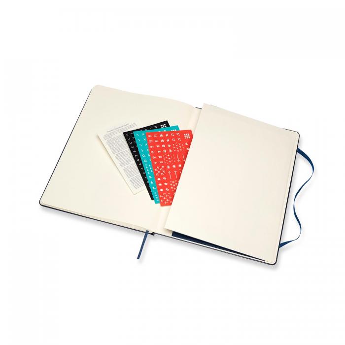 Moleskine Weekly Notebook Blue hard XL 2021