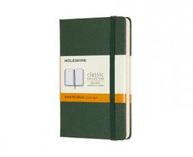 Moleskine Moleskine Classic Hard Pocket Ruled Notebook Myrtle Green - Kalenderkungen.se
