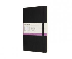 Moleskine Classic Soft Large Plain/Ruled Notebook Black
