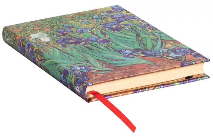 Paperblank Notebook Midi unlined Van Goghs Irises