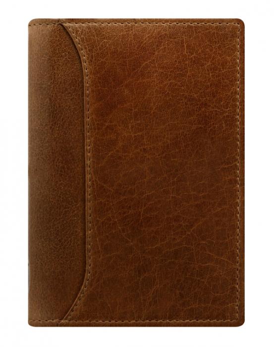 Filofax Lockwood pocket slim Cognac