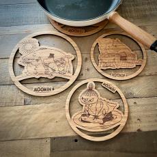 Grytunderlägg - Moomin by Varberg Laser