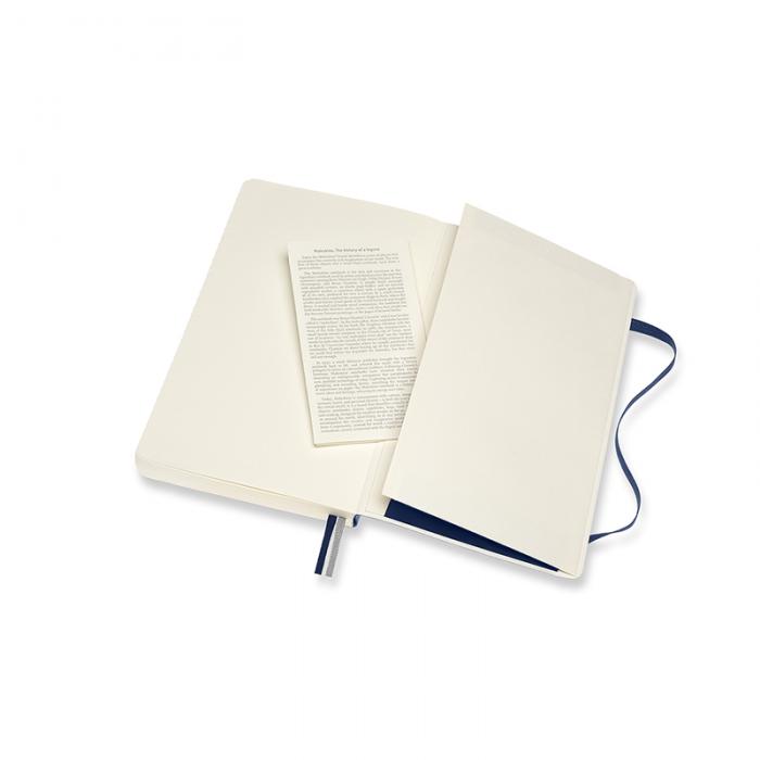 Moleskine Classic Notebook Soft Expanded olinj Saphire Blue