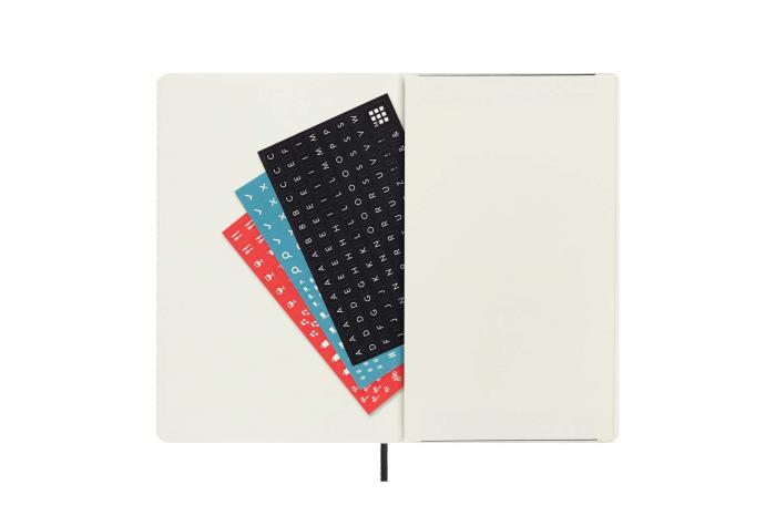 Moleskine Monthly Notebook svart soft large 22/23