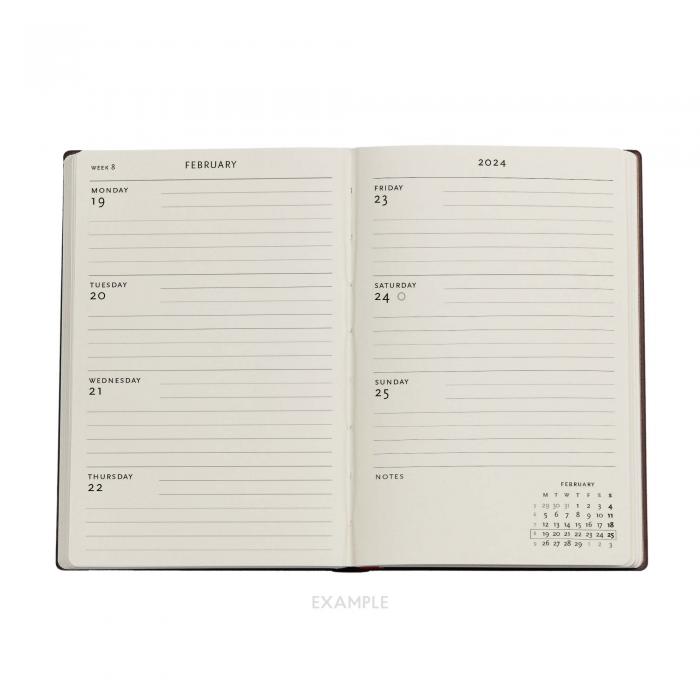 Kalender Paperblanks Mini Horizontal Granada Turqouise 2024 