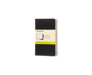 Moleskine Cahier Journal Pocket Plain - Svart