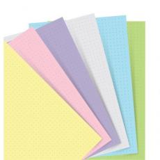 Filofax pocket dotted pastell 60ark