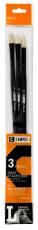 Syntetpenselset Campus 3 oil brushes L