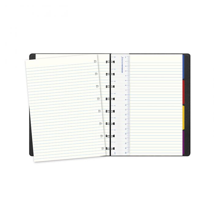 Saffiano A5 Notebook Black