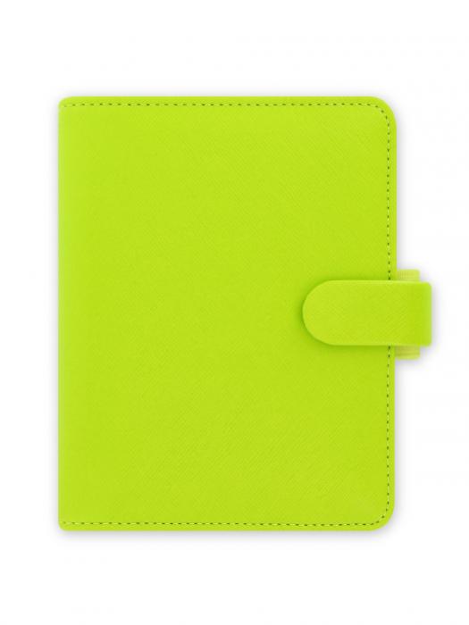 Filofax Saffiano pocket Pear