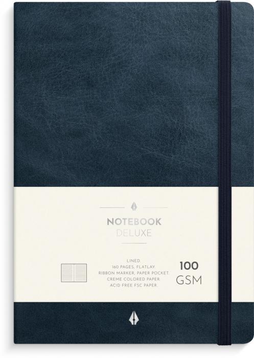 Notebook Deluxe A5 blue 