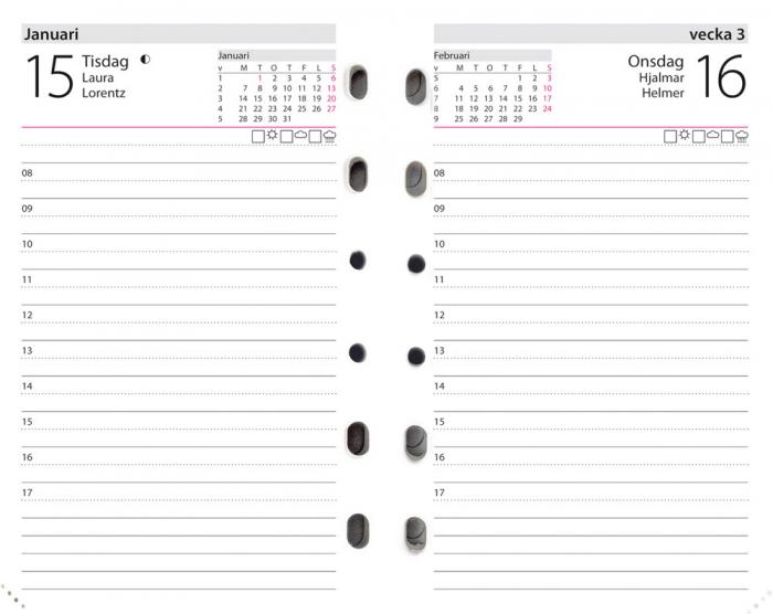 Compact kalendersats Lilla Agendan 2021