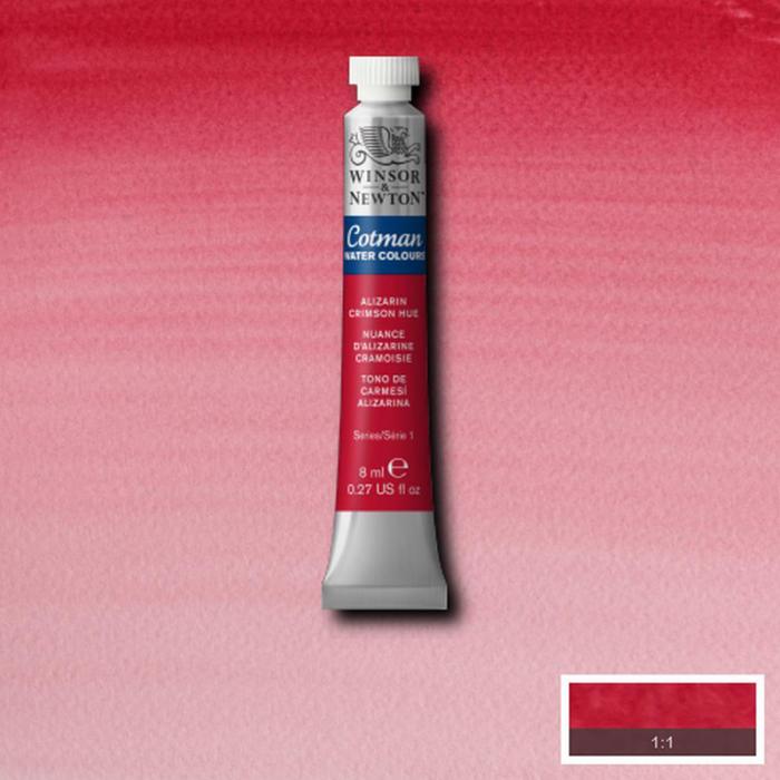 Akvarellfrg Cotman 8ml Alizarin crimson hue 003 