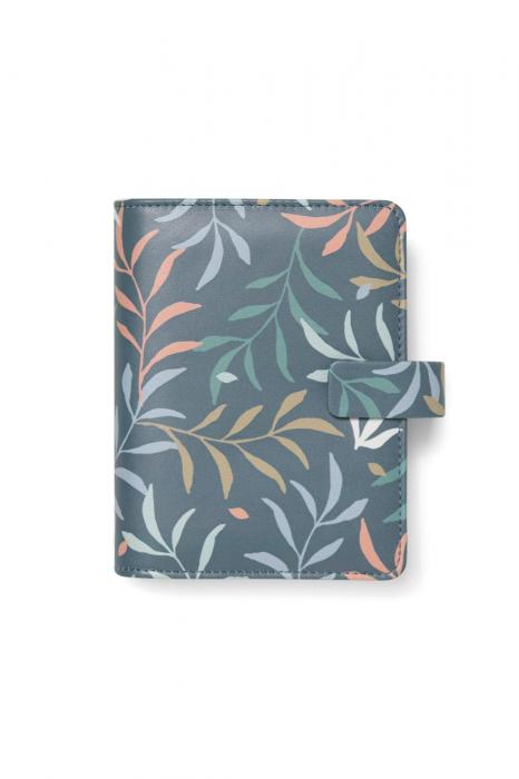 Filofax Botanical pocket Organiser Blue 