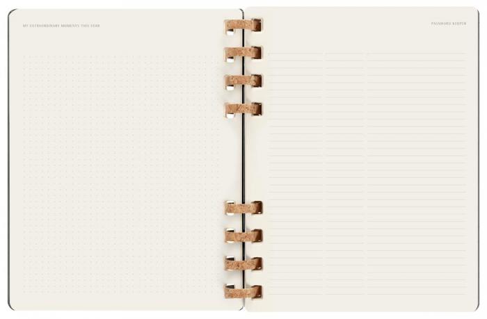 Spiral Planner 2023 XL Black