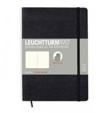 Leuchtturm Notebook A5 soft olinjerad Black