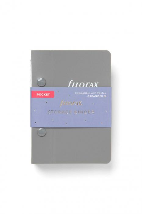 Filofax Arkivpärm Pocket Grå 