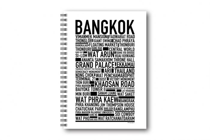 Anteckningsbok Bangkok
