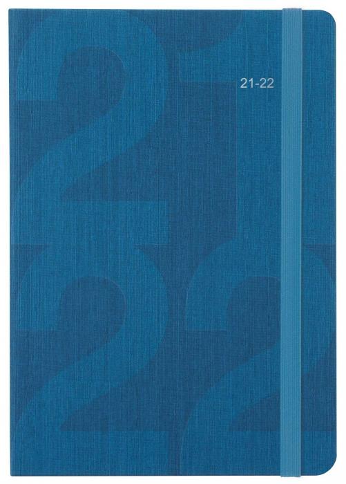 Kalender Letts Block A6 Teal studieåret 2021-2022