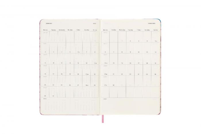 Moleskine Veckokalender L Sakura Hard 2022-2023