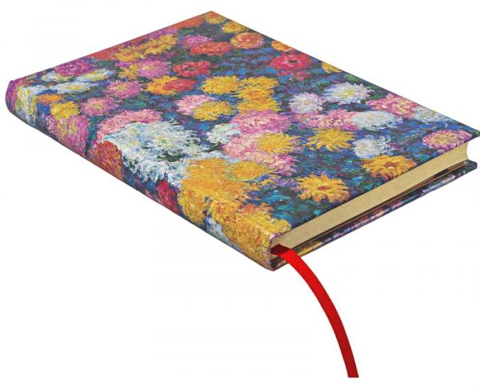 Paperblanks Notebook Midi Monets Chrysanthemums lined