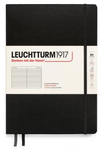 Leuchtturm Notebook B5 Hard 121s Black Ruled